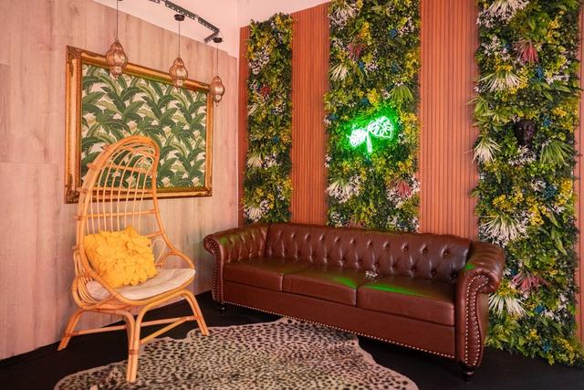 Styled lounge corner
